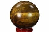 Polished Tiger's Eye Sphere #148892-1